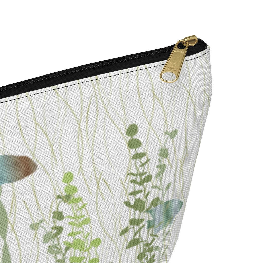 Aquarium Accessory Pouch w T-bottom in Green