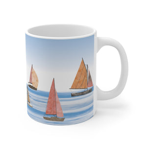 Sailing Mug in Pink