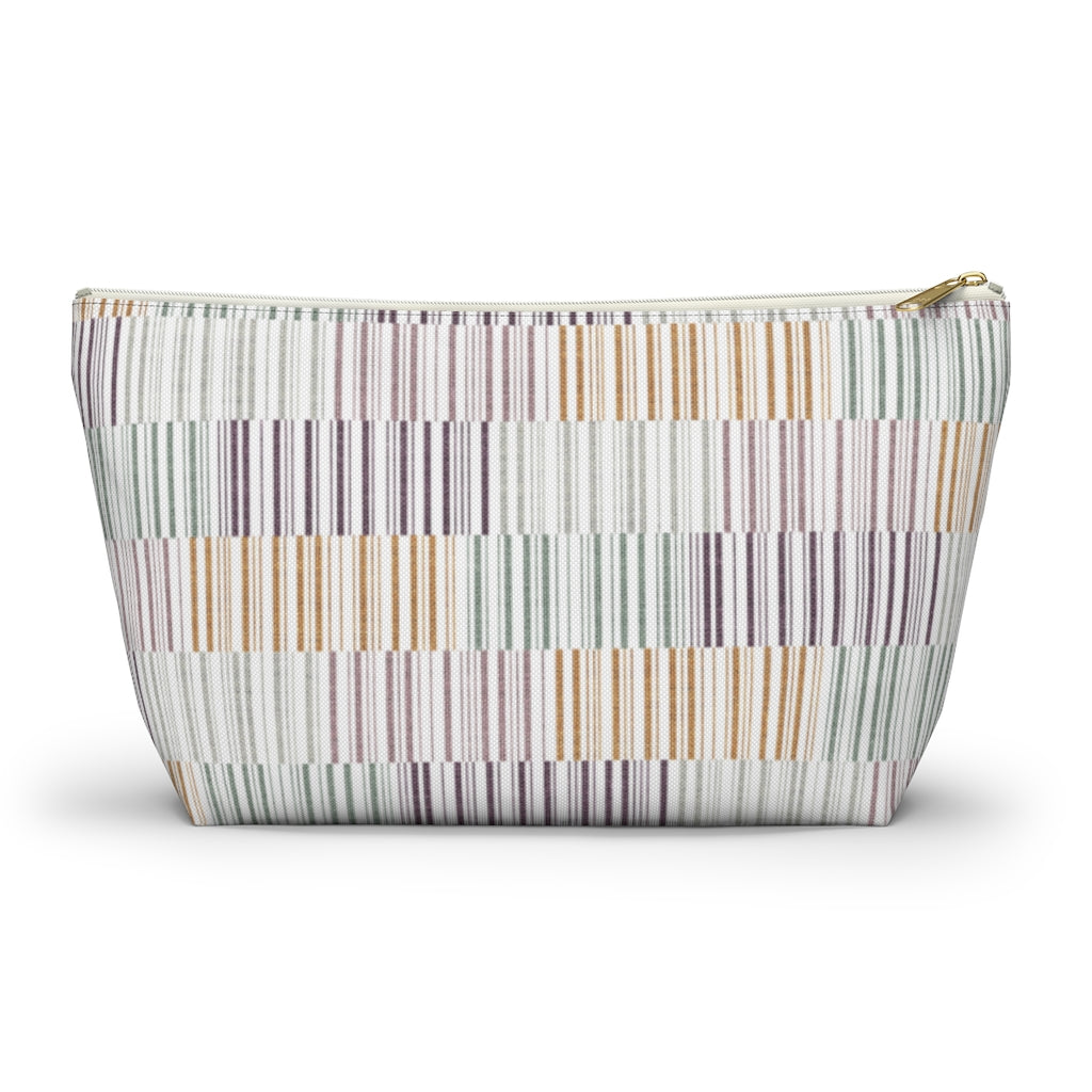 Traffic Code Accessory Pouch w T-bottom in Purple