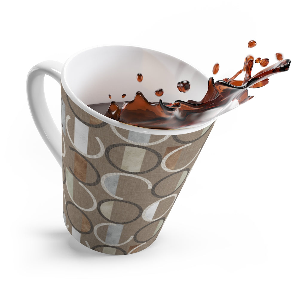 Journey Code Latte Mug in Brown