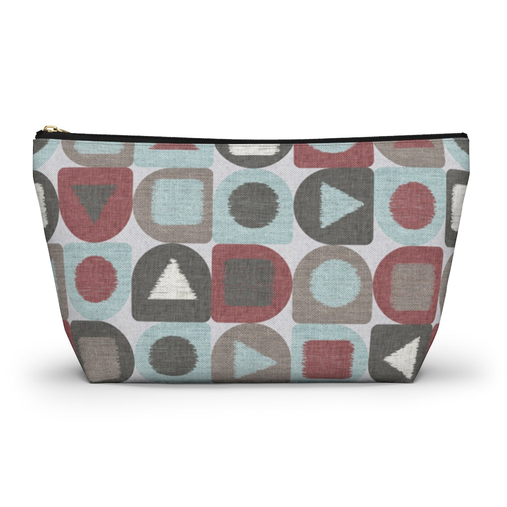 Shape Up Accessory Pouch w T-bottom in Aqua