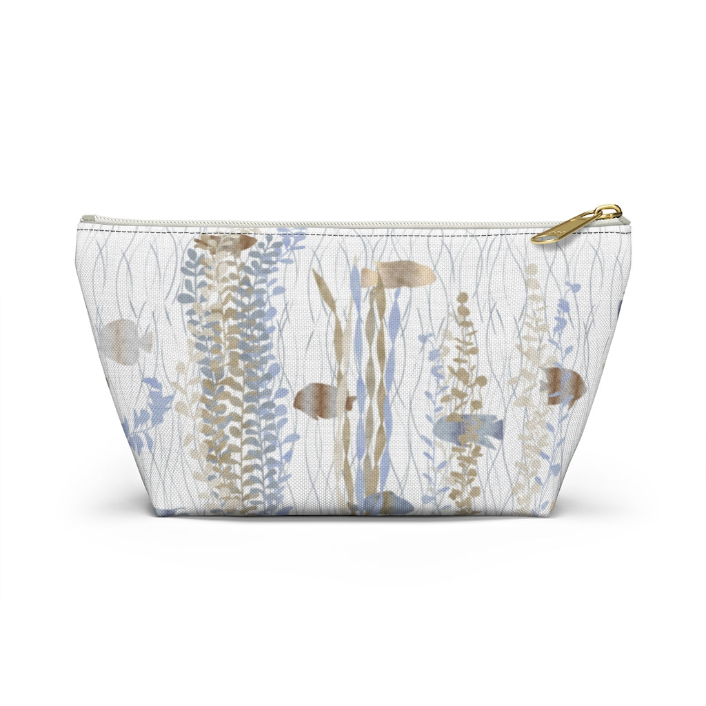 Aquarium Accessory Pouch w T-bottom in Brown