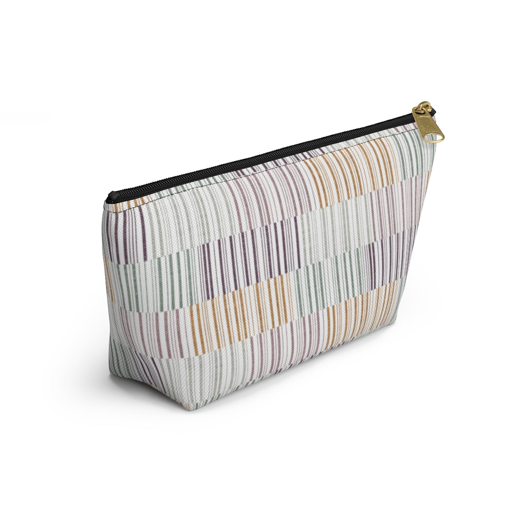 Traffic Code Accessory Pouch w T-bottom in Purple