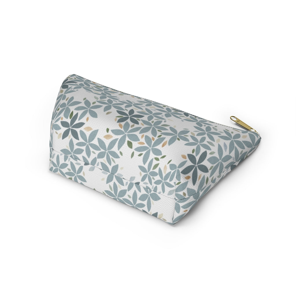 Snowbell Accessory Pouch w T-bottom in Aqua