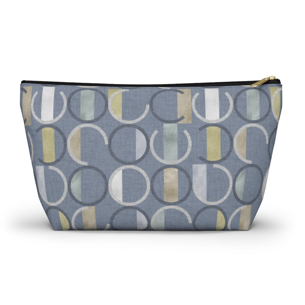 Journey Code Accessory Pouch w T-bottom in Blue
