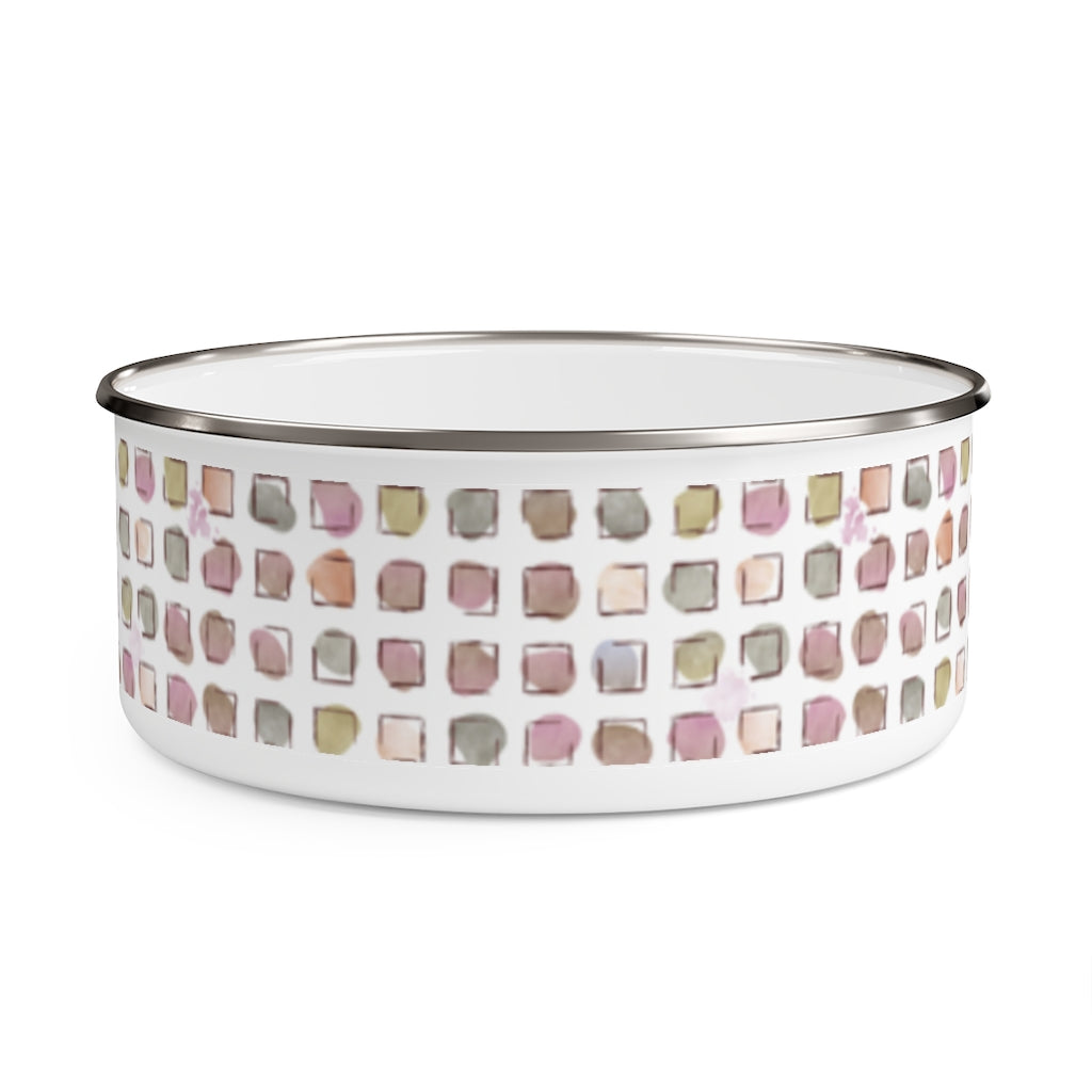 Make a Splash Enamel Bowl in Purple