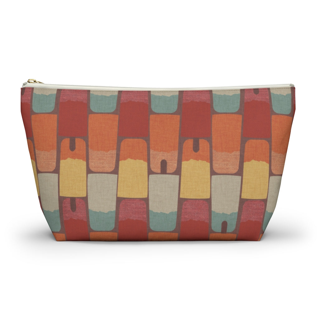 Popsicles Accessory Pouch w T-bottom in Red