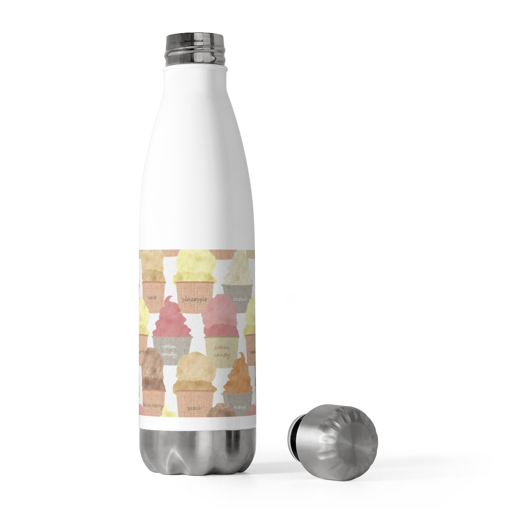 Ice Cream 20oz Insulated Bottle in Orange