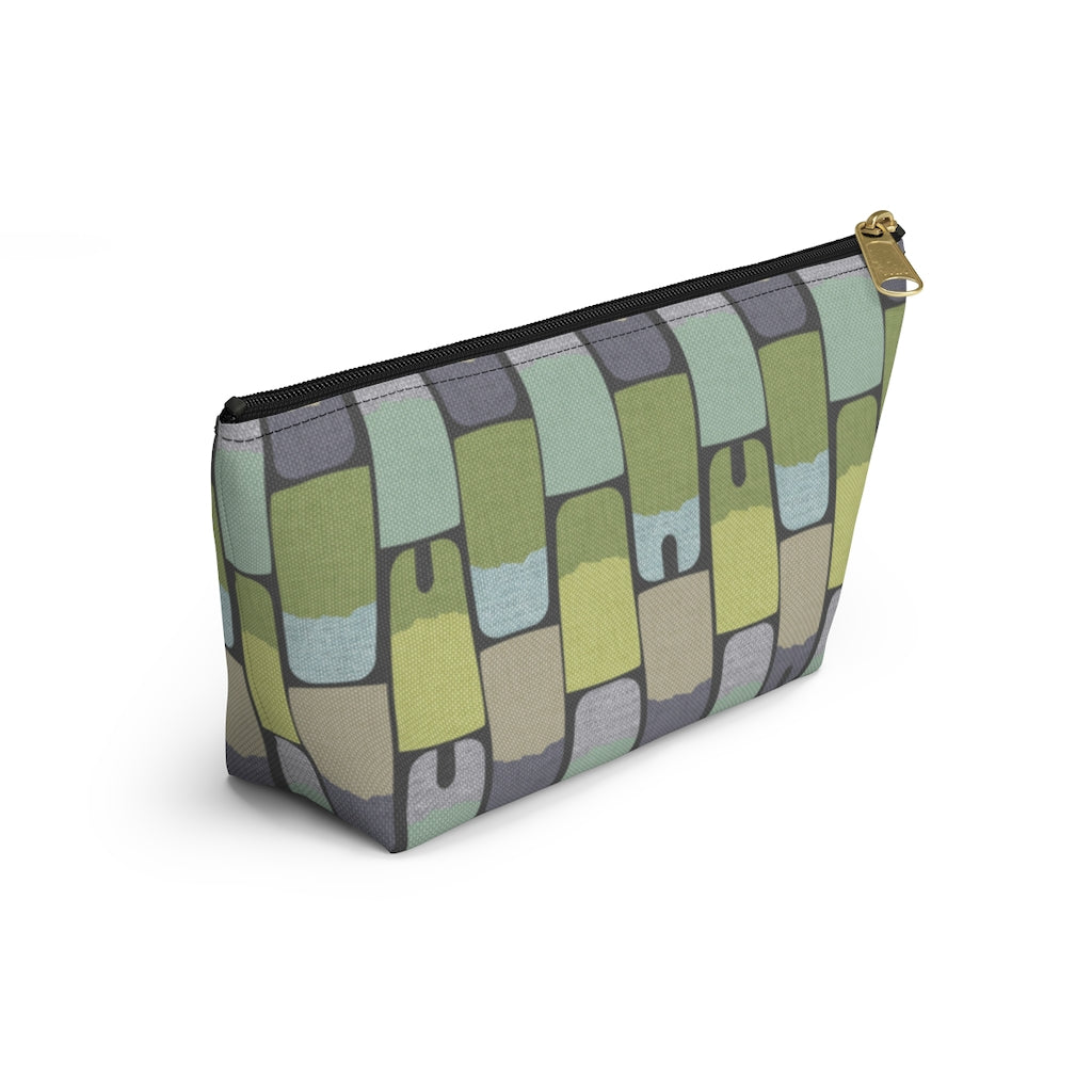 Popsicles Accessory Pouch w T-bottom in Green