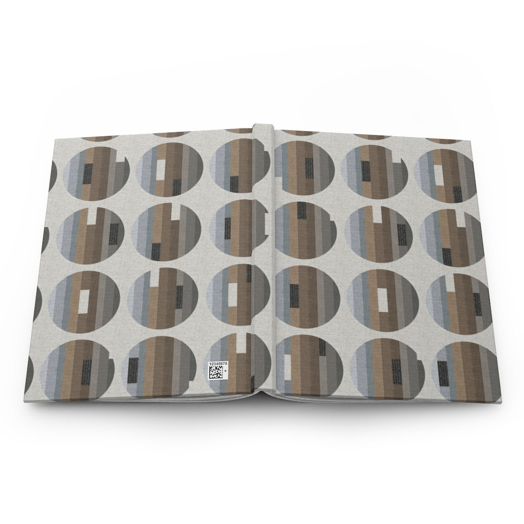In Depth Code Hardcover Journal Matte in Brown