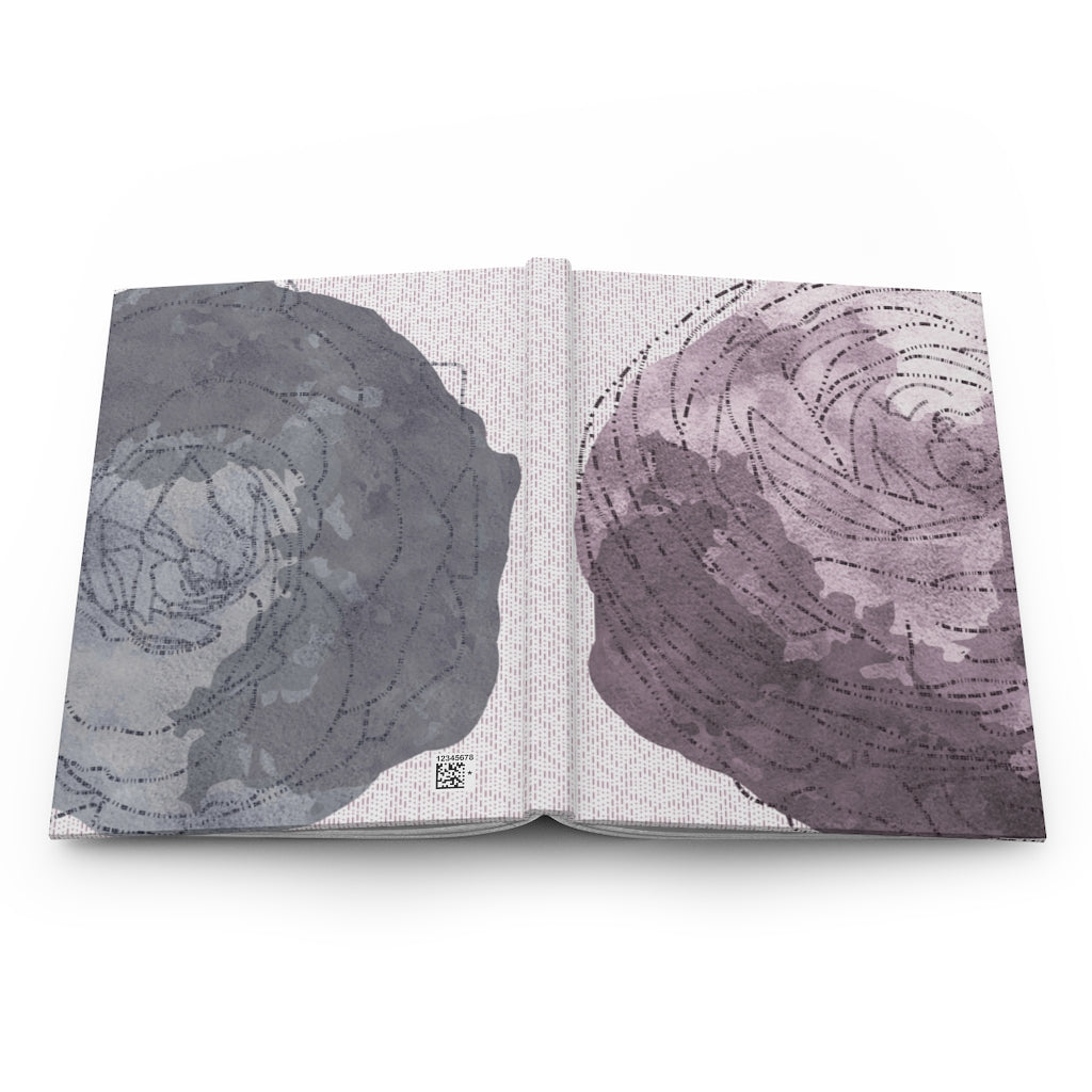 Decipher Code Hardcover Journal Matte in Purple