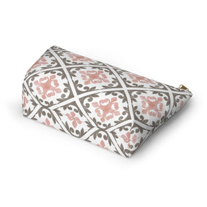 Porto Tile Accessory Pouch w T-bottom in Pink