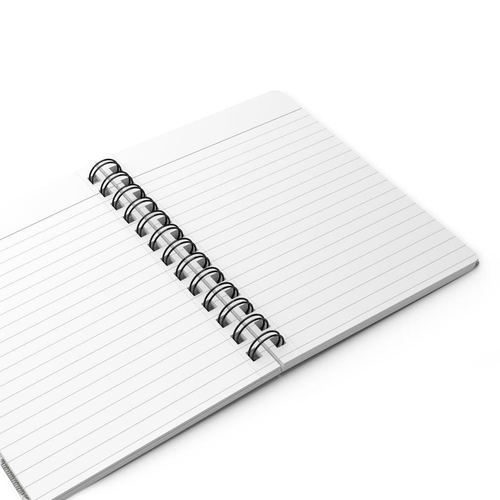 Coreglia Herbs Spiral Bound Journal in Gray