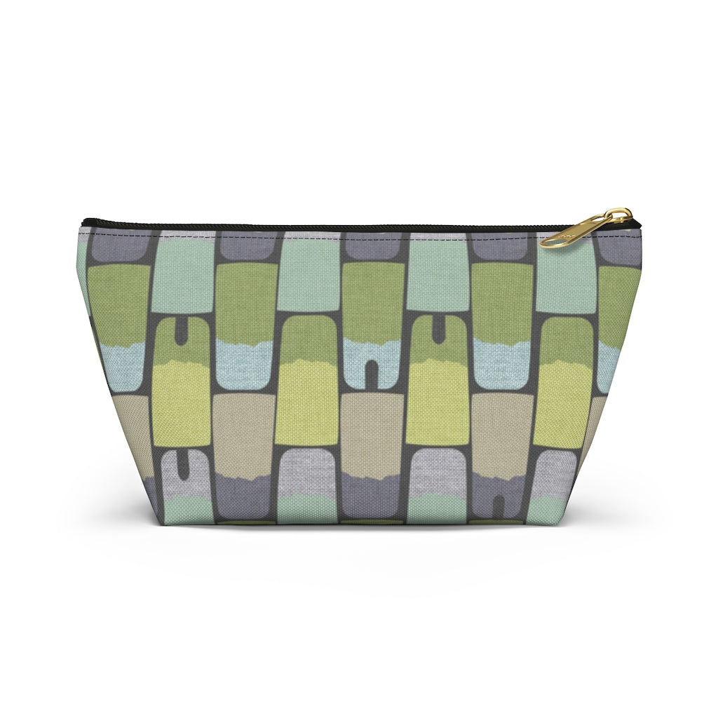Popsicles Accessory Pouch w T-bottom in Green