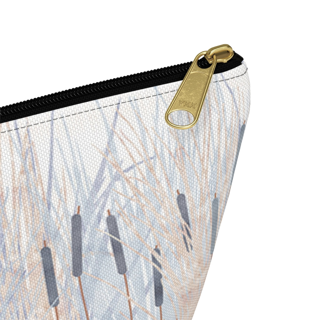 Marsh Accessory Pouch w T-bottom in Coral