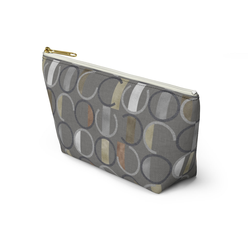 Journey Code Accessory Pouch w T-bottom in Gray