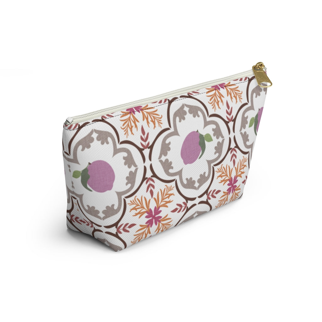 Freshly Squeezed Accessory Pouch w T-bottom in Purple