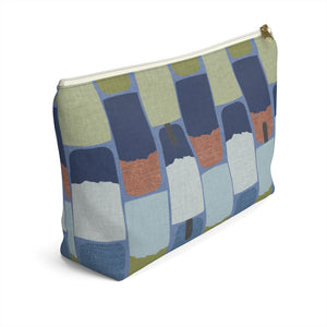 Popsicles Accessory Pouch w T-bottom in Navy