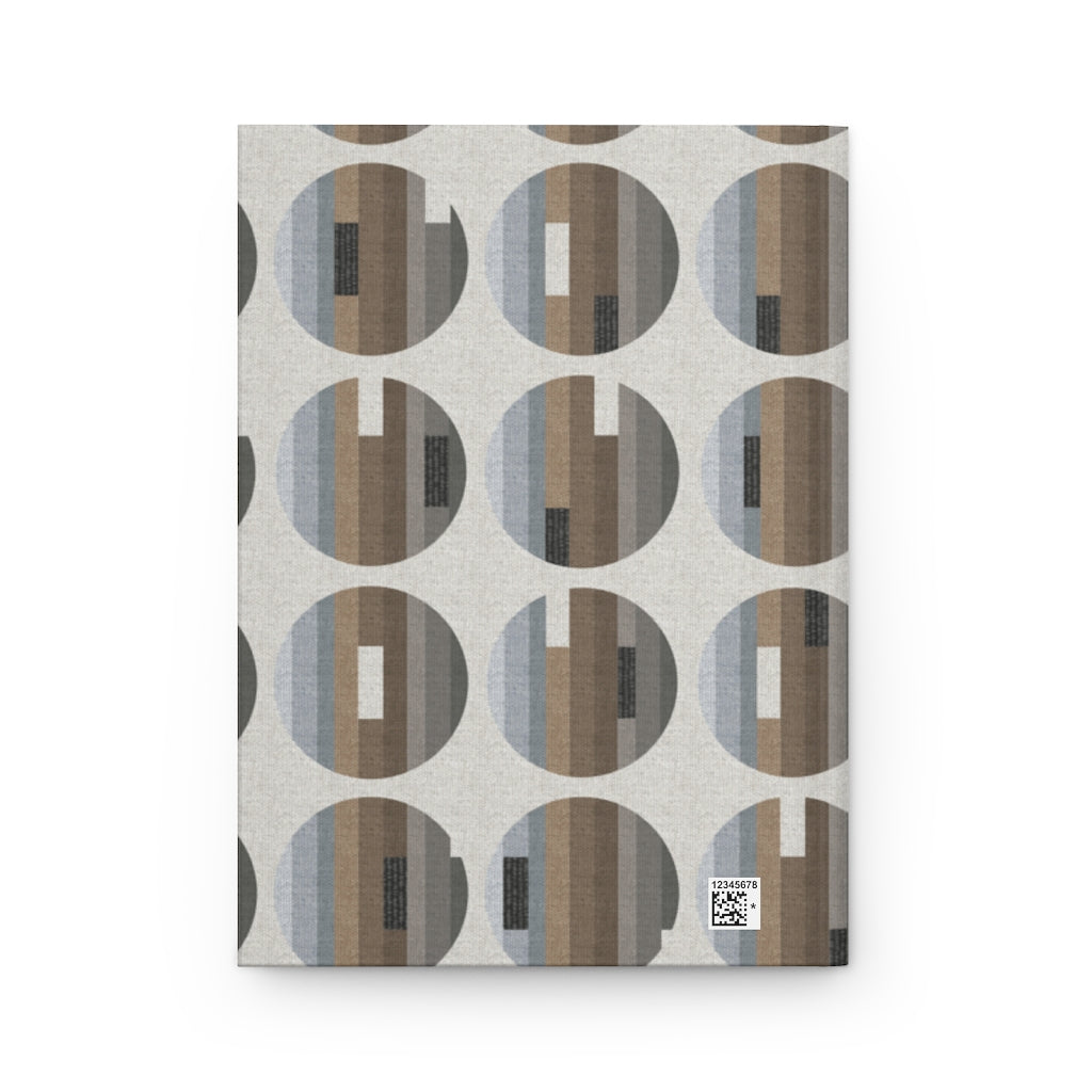 In Depth Code Hardcover Journal Matte in Brown