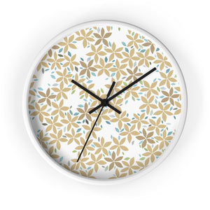 Snowbell Wall Clock in Gold