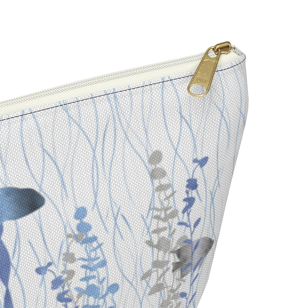 Aquarium Accessory Pouch w T-bottom in Blue