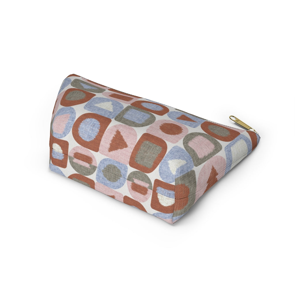 Shape Up Accessory Pouch w T-bottom in Pink