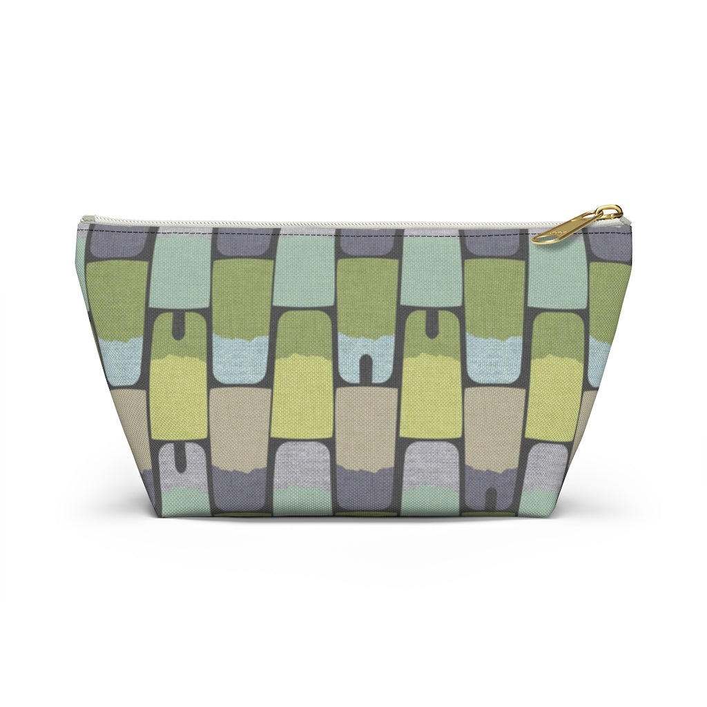 Popsicles Accessory Pouch w T-bottom in Green