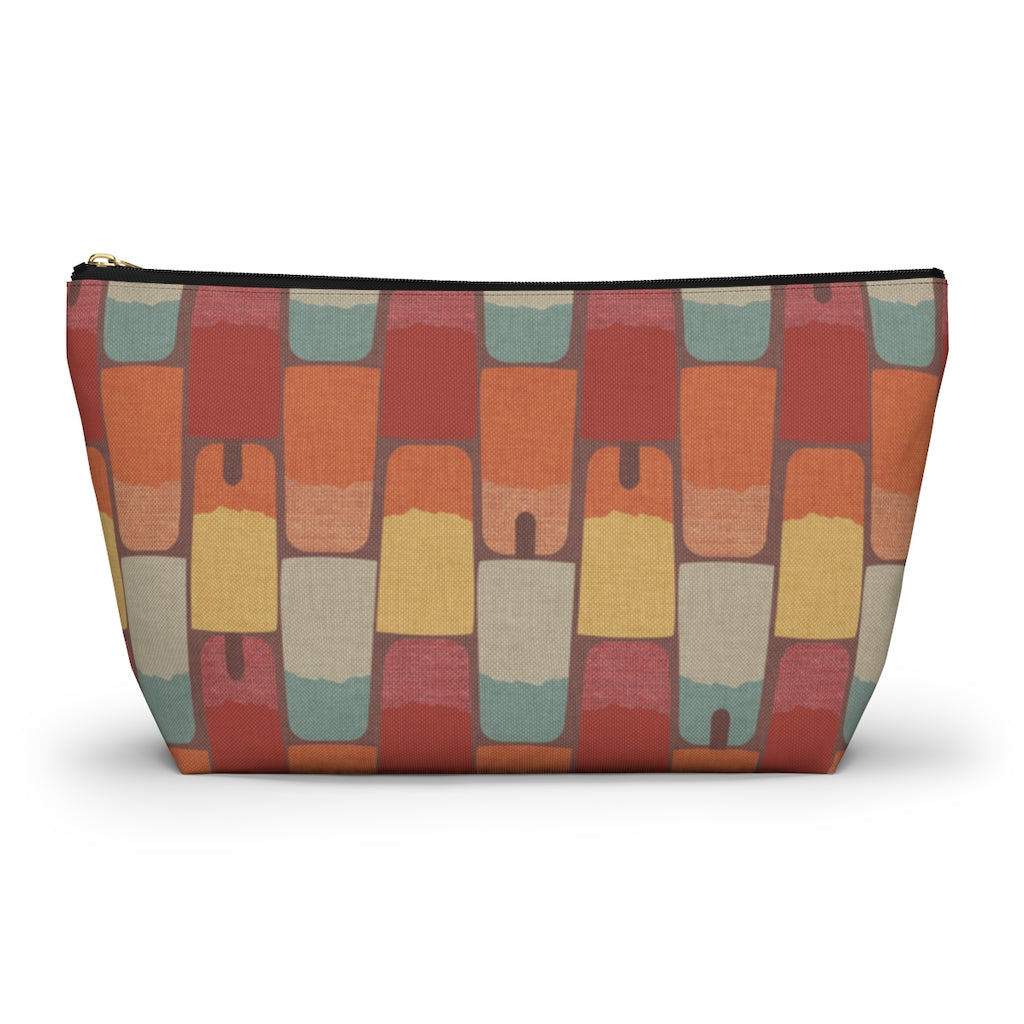 Popsicles Accessory Pouch w T-bottom in Red