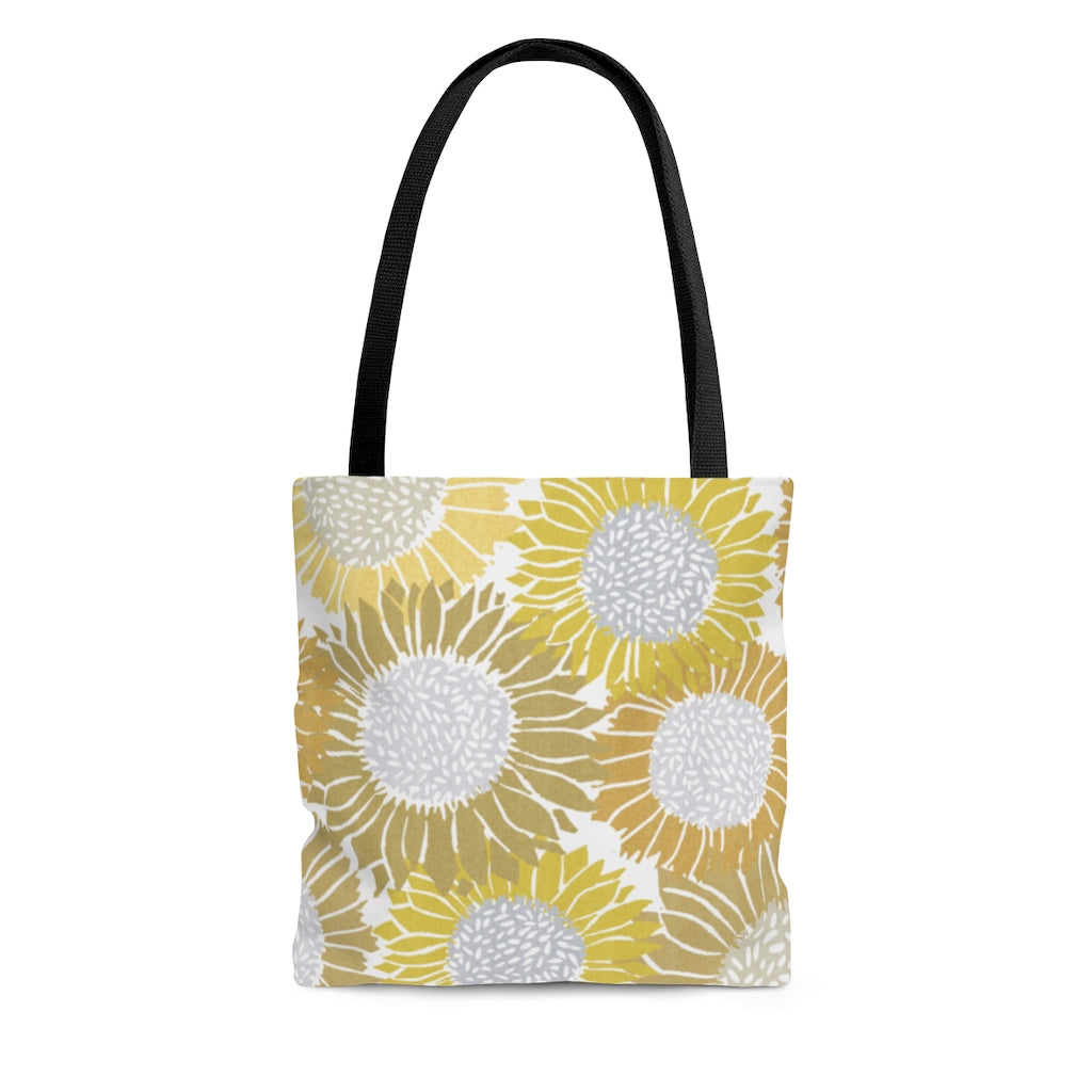 Sunflowers Tote Bag in Yellow