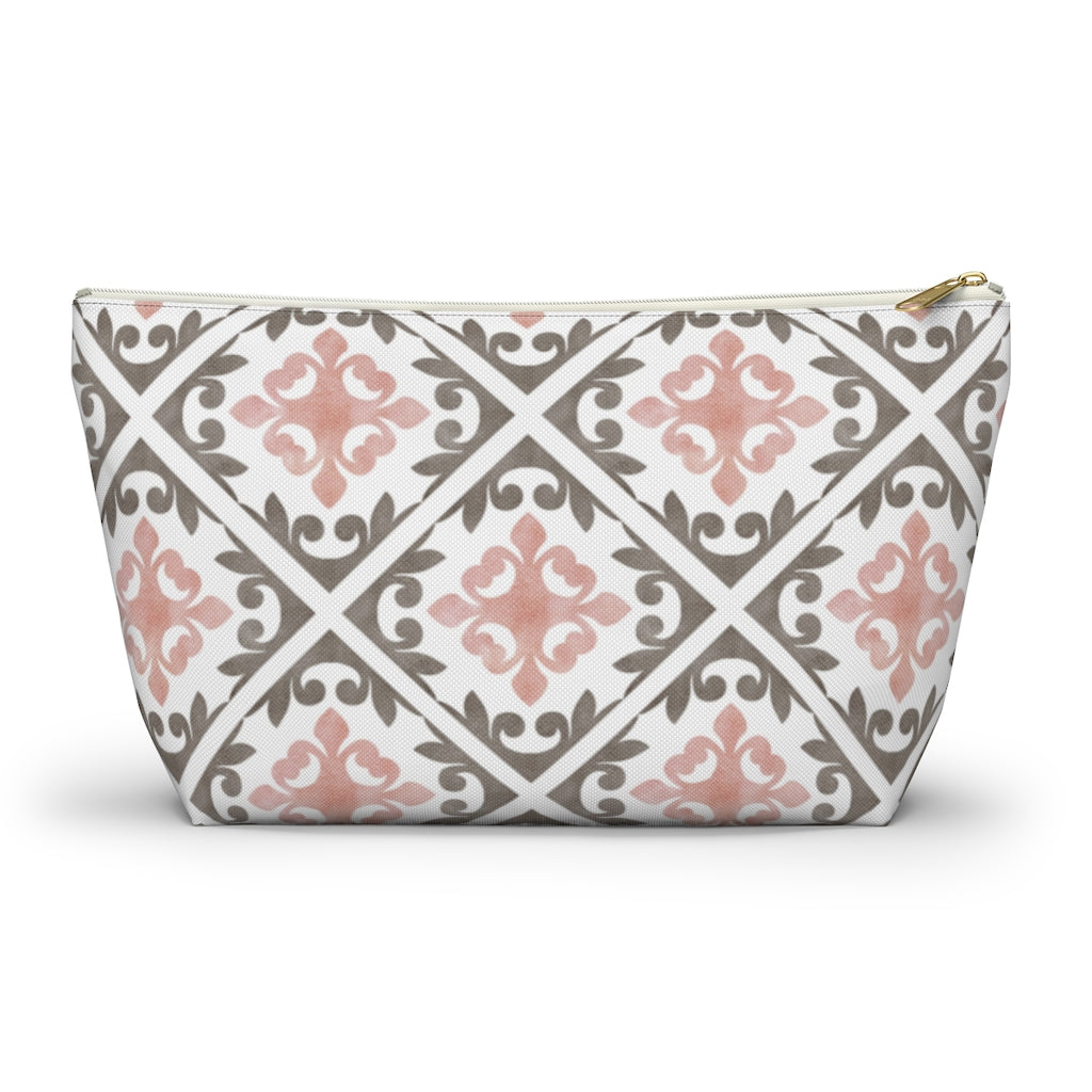 Porto Tile Accessory Pouch w T-bottom in Pink