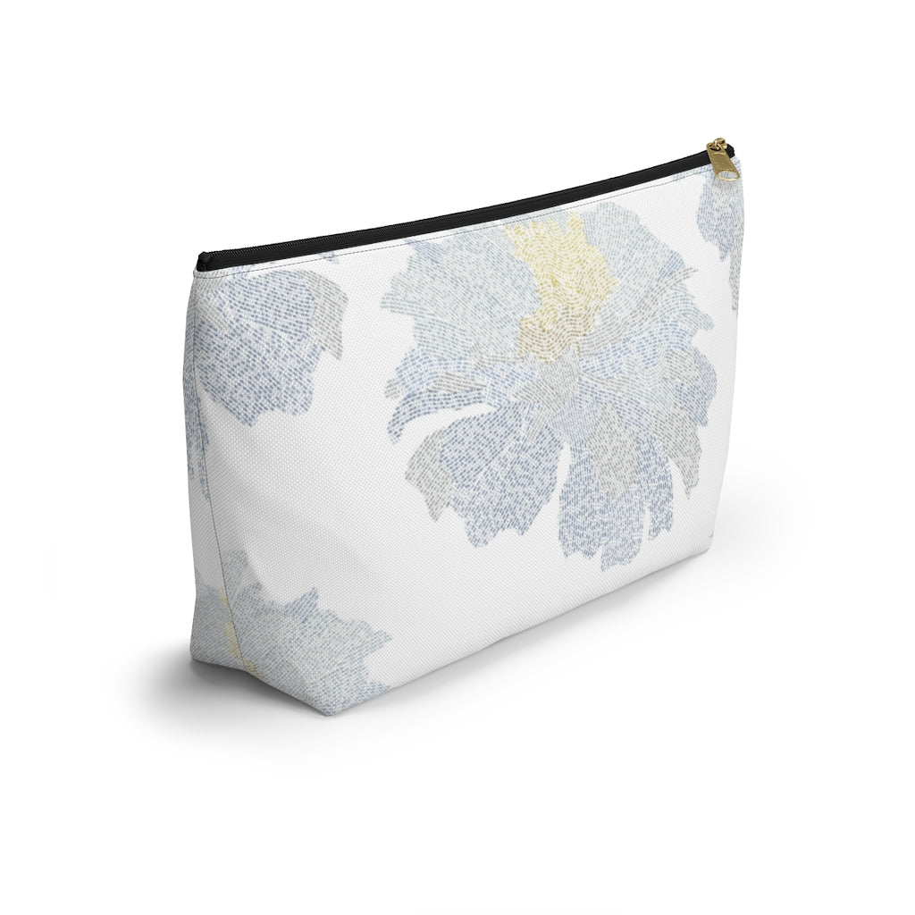 Ciphertext Code Accessory Pouch w T-bottom in Blue