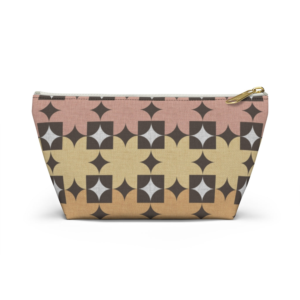 World's Fair Accessory Pouch w T-bottom in Pink