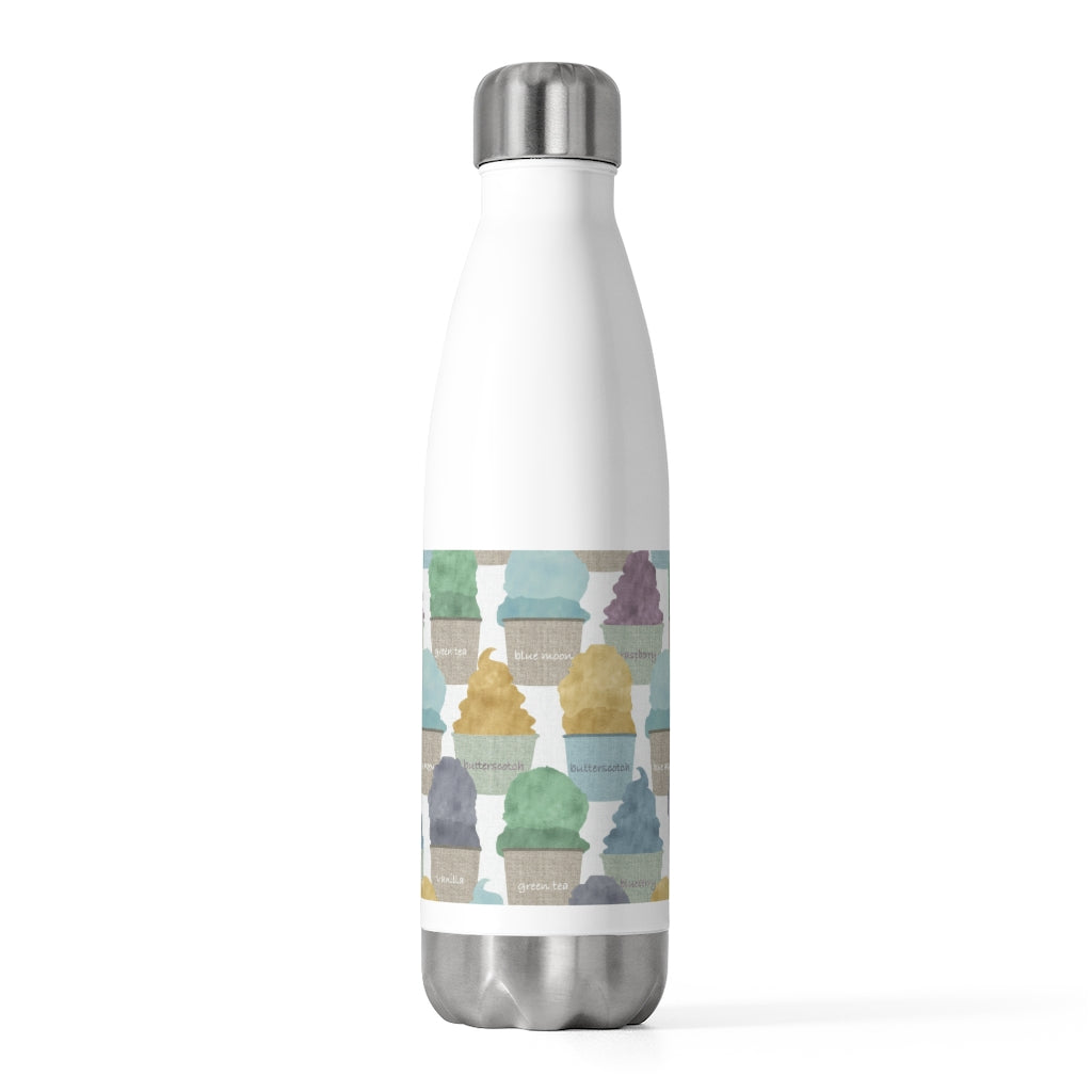 Ice Cream 20oz Insulated Bottle in Aqua