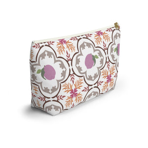Freshly Squeezed Accessory Pouch w T-bottom in Purple