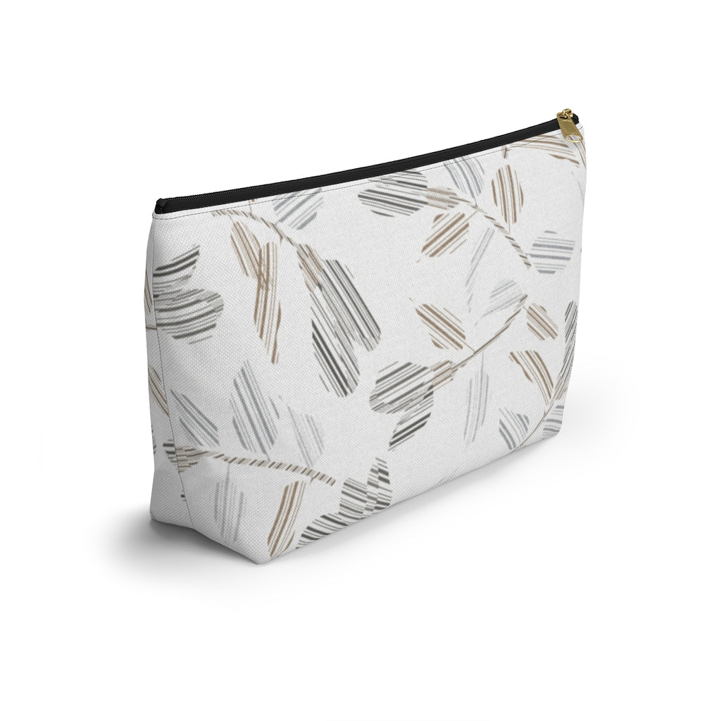 Riverbank Code Accessory Pouch w T-bottom in Gray