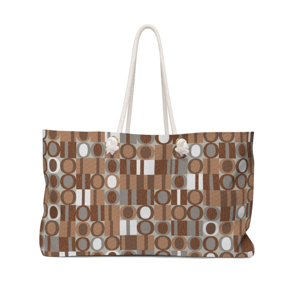 Five Languages Code Weekender Bag in Red