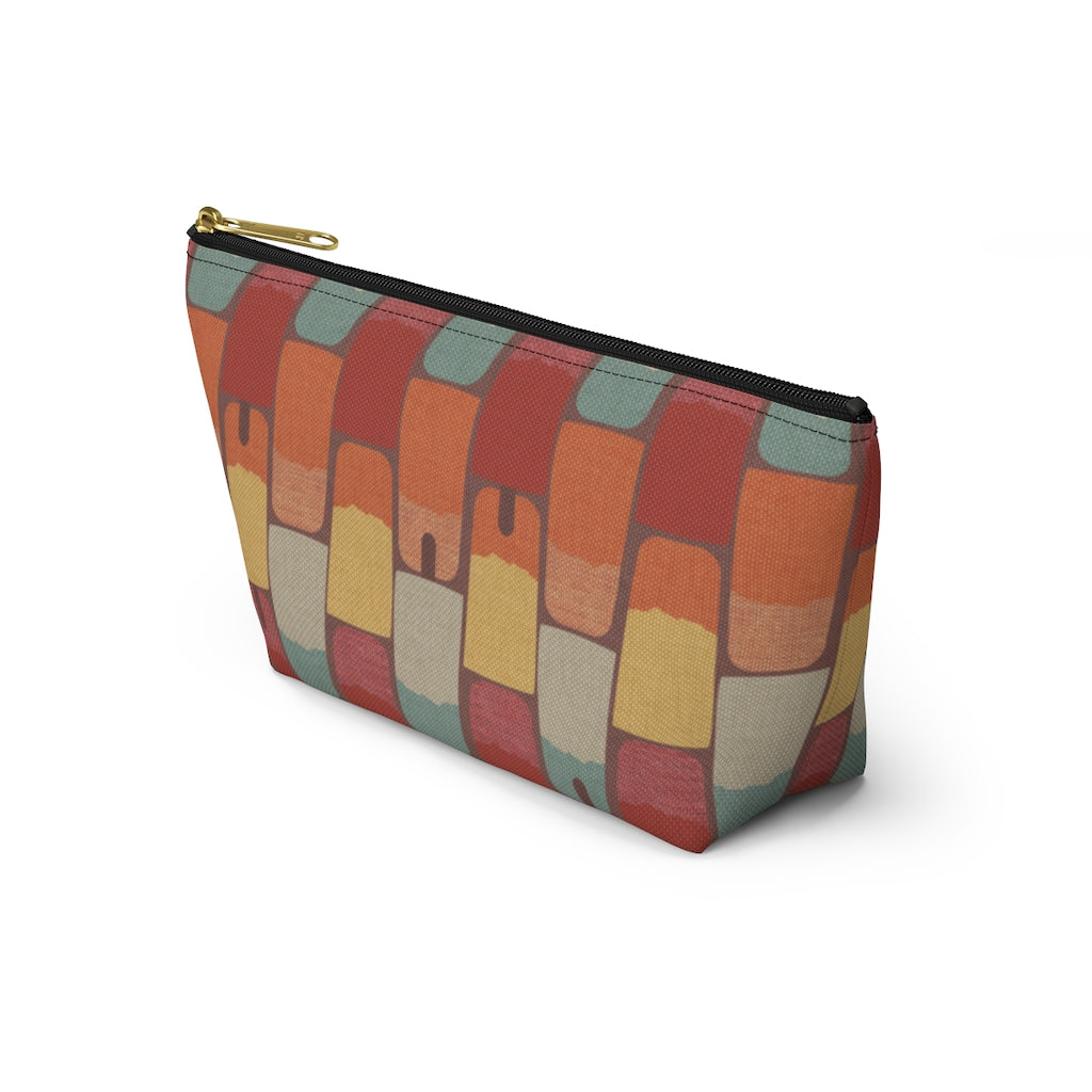 Popsicles Accessory Pouch w T-bottom in Red