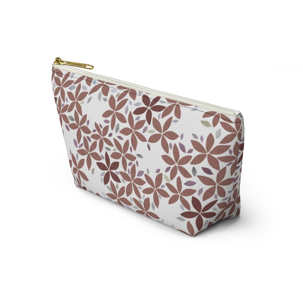 Snowbell Accessory Pouch w T-bottom in Purple