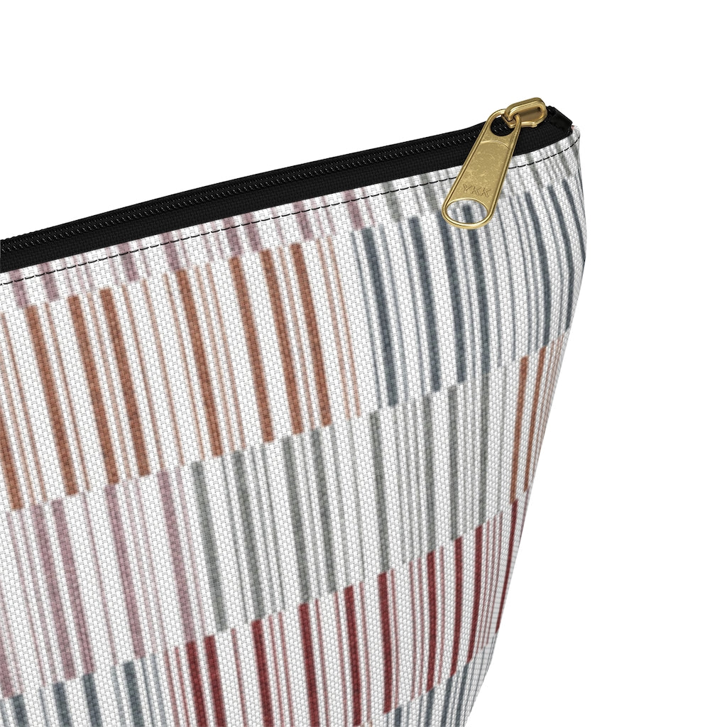 Traffic Code Accessory Pouch w T-bottom in Red