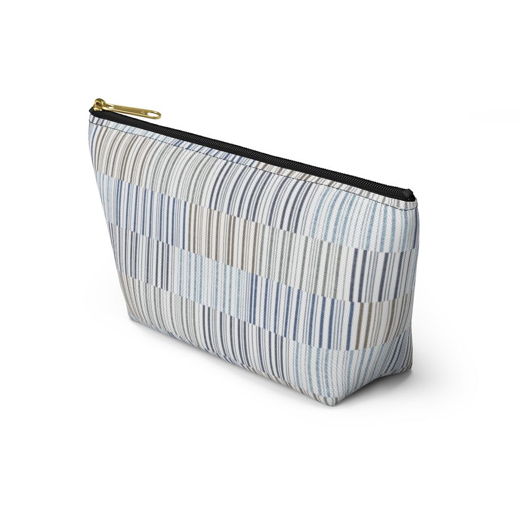 Traffic Code Accessory Pouch w T-bottom in Blue