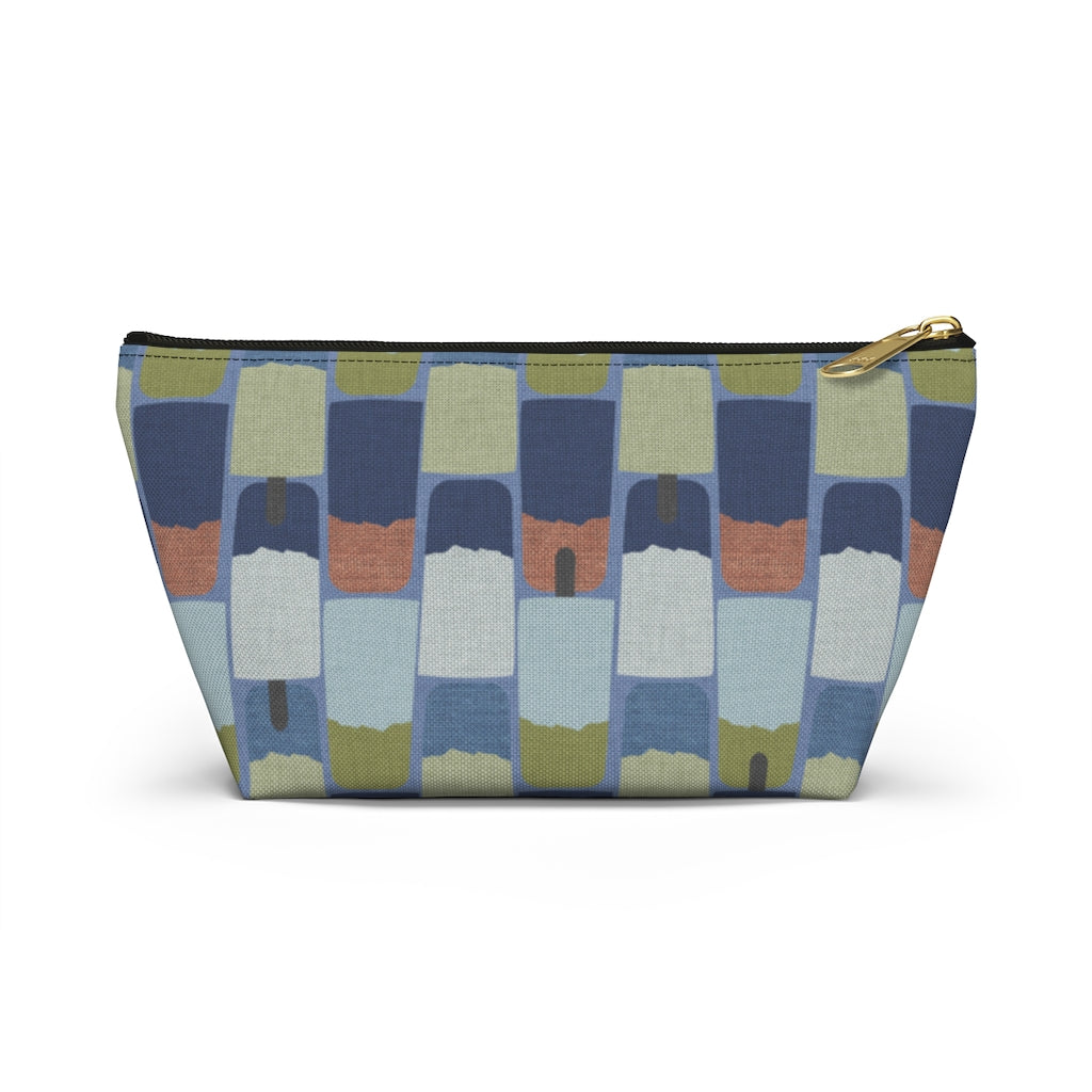 Popsicles Accessory Pouch w T-bottom in Navy