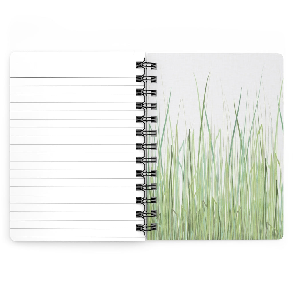 Hayfields Spiral Bound Journal in Green