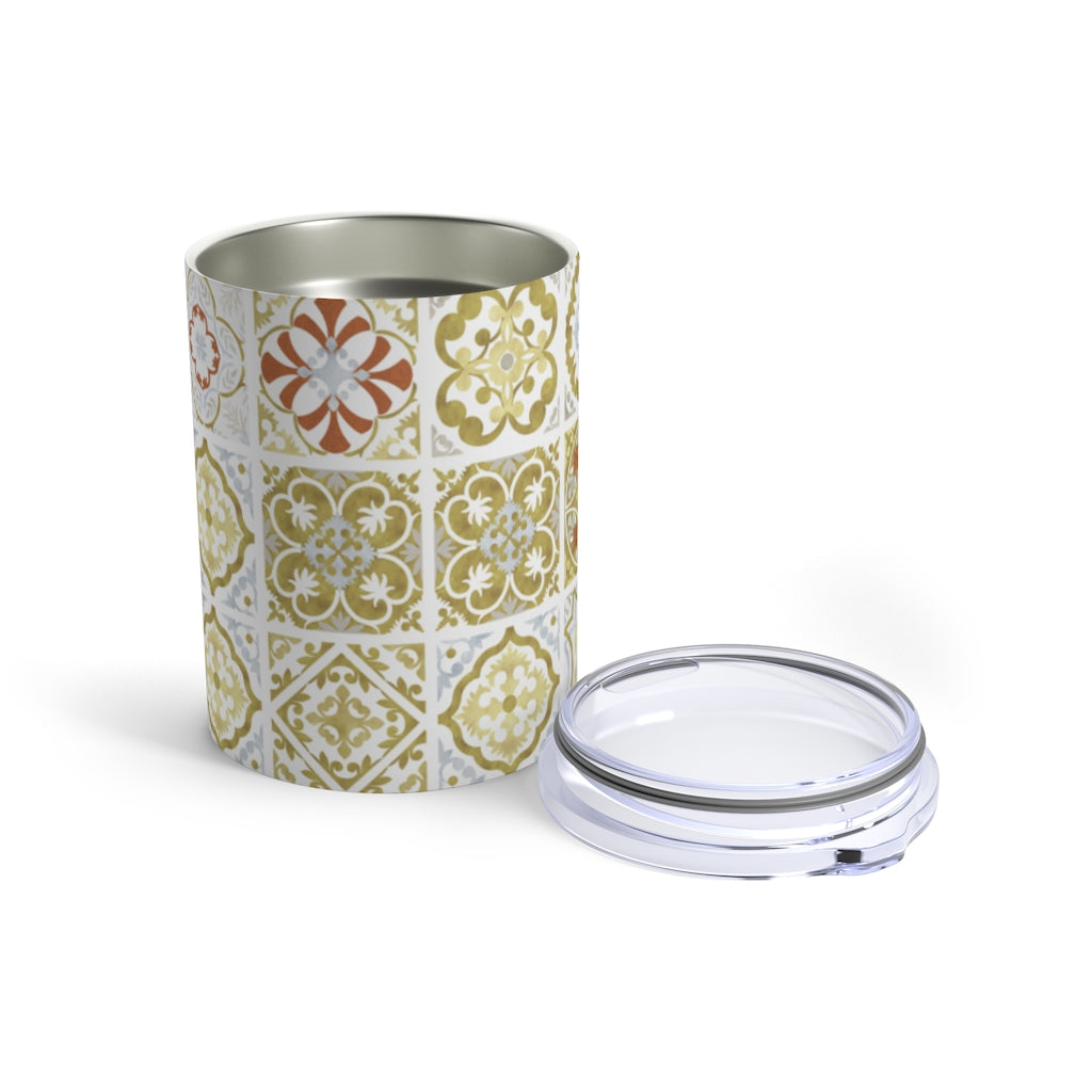 Seville Square Tumbler in Gold