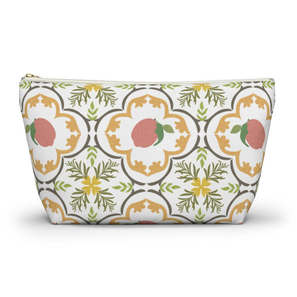 Freshly Squeezed Accessory Pouch w T-bottom in Multi