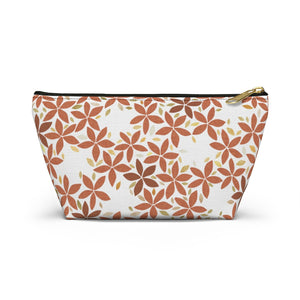Snowbell Accessory Pouch w T-bottom in Coral