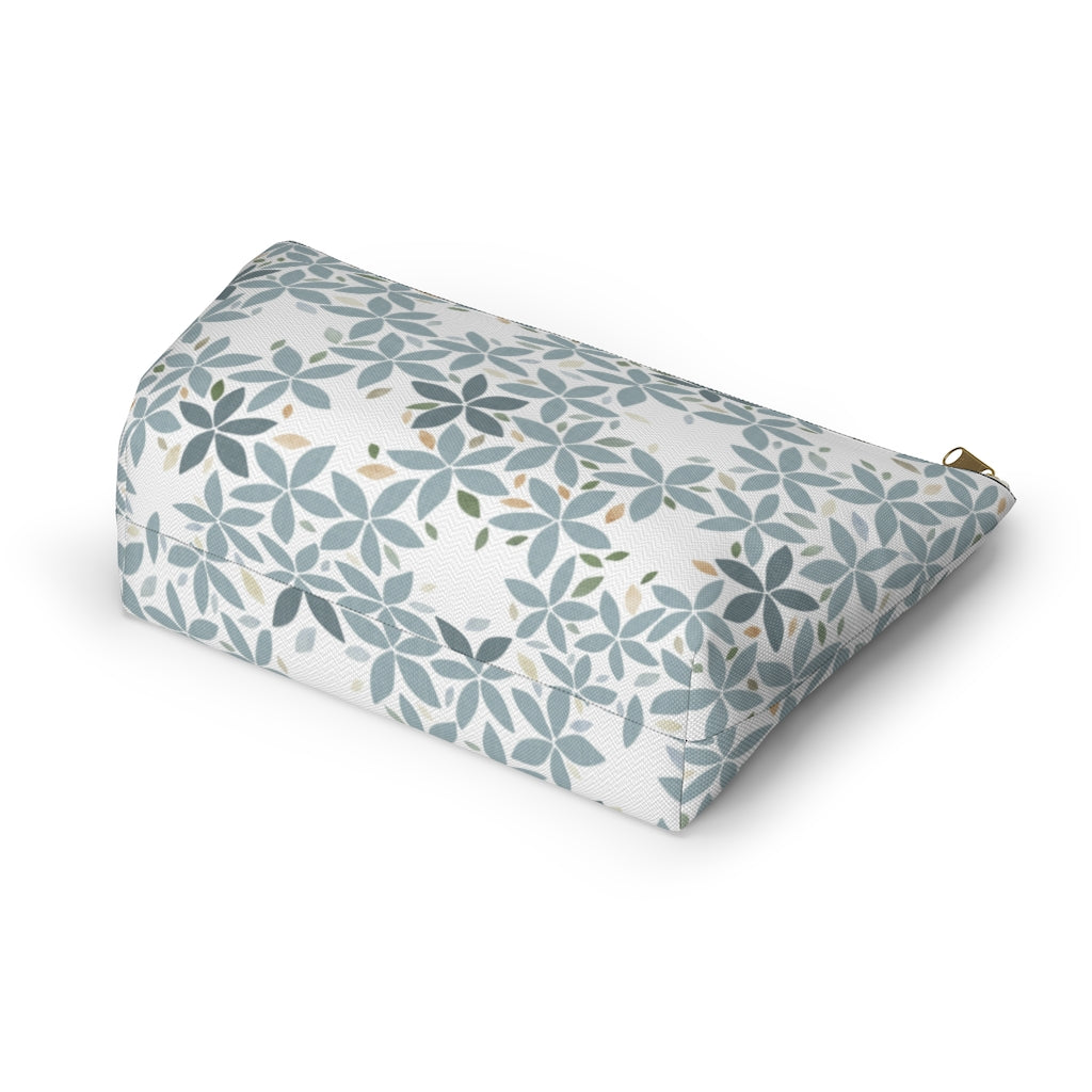 Snowbell Accessory Pouch w T-bottom in Aqua
