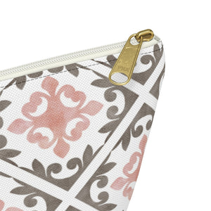 Porto Tile Accessory Pouch w T-bottom in Pink