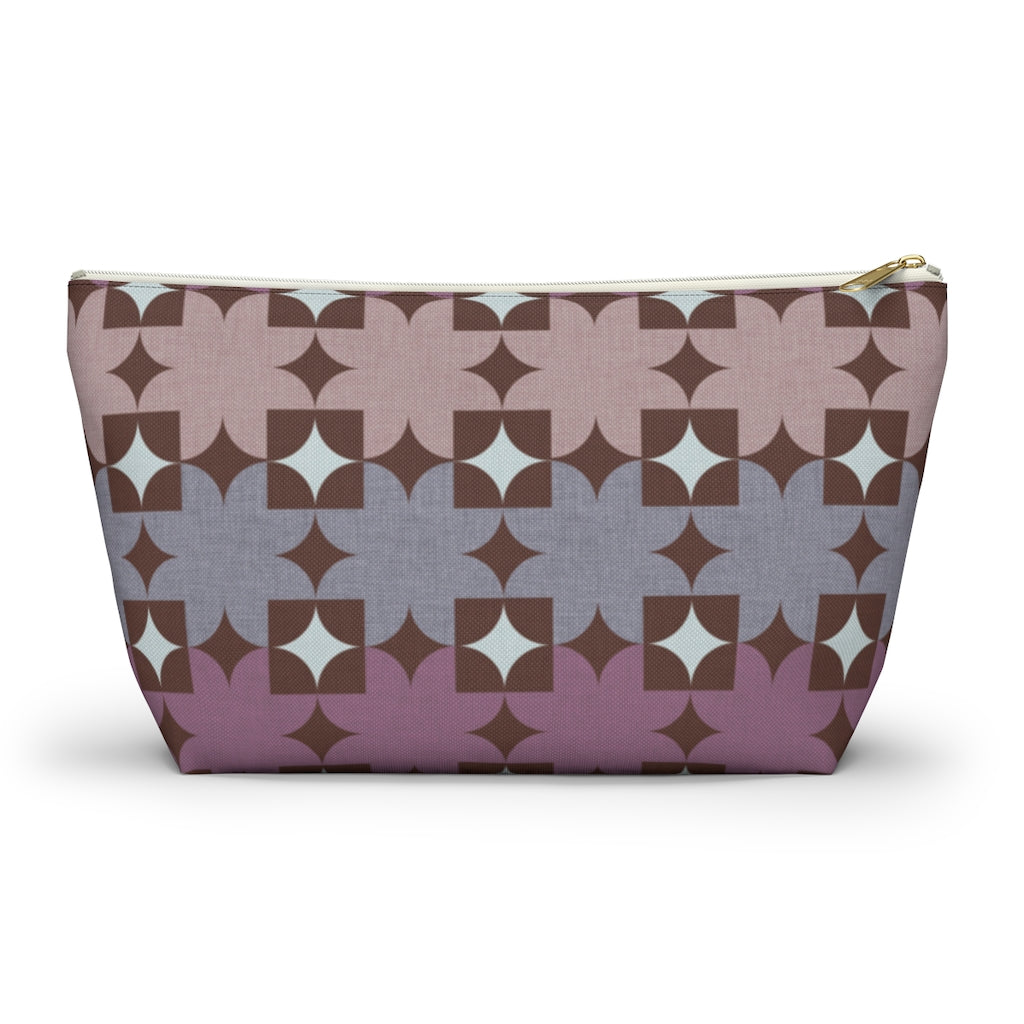 World's Fair Accessory Pouch w T-bottom in Purple