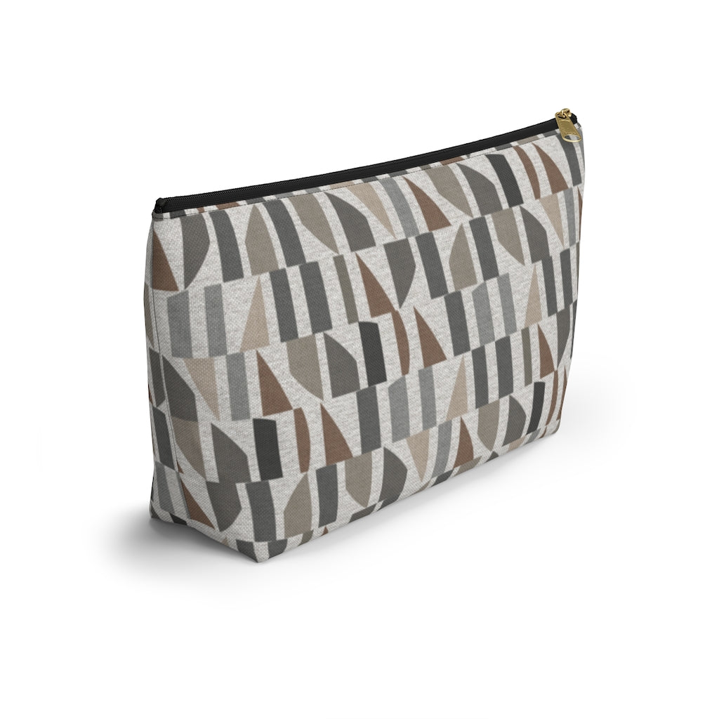 Frequency Code Accessory Pouch w T-bottom in Gray