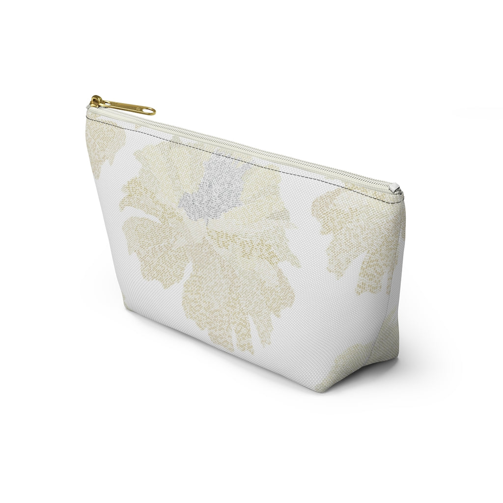 Ciphertext Code Accessory Pouch w T-bottom in Yellow